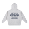 Never Happens Oversized Boxy Hoodie