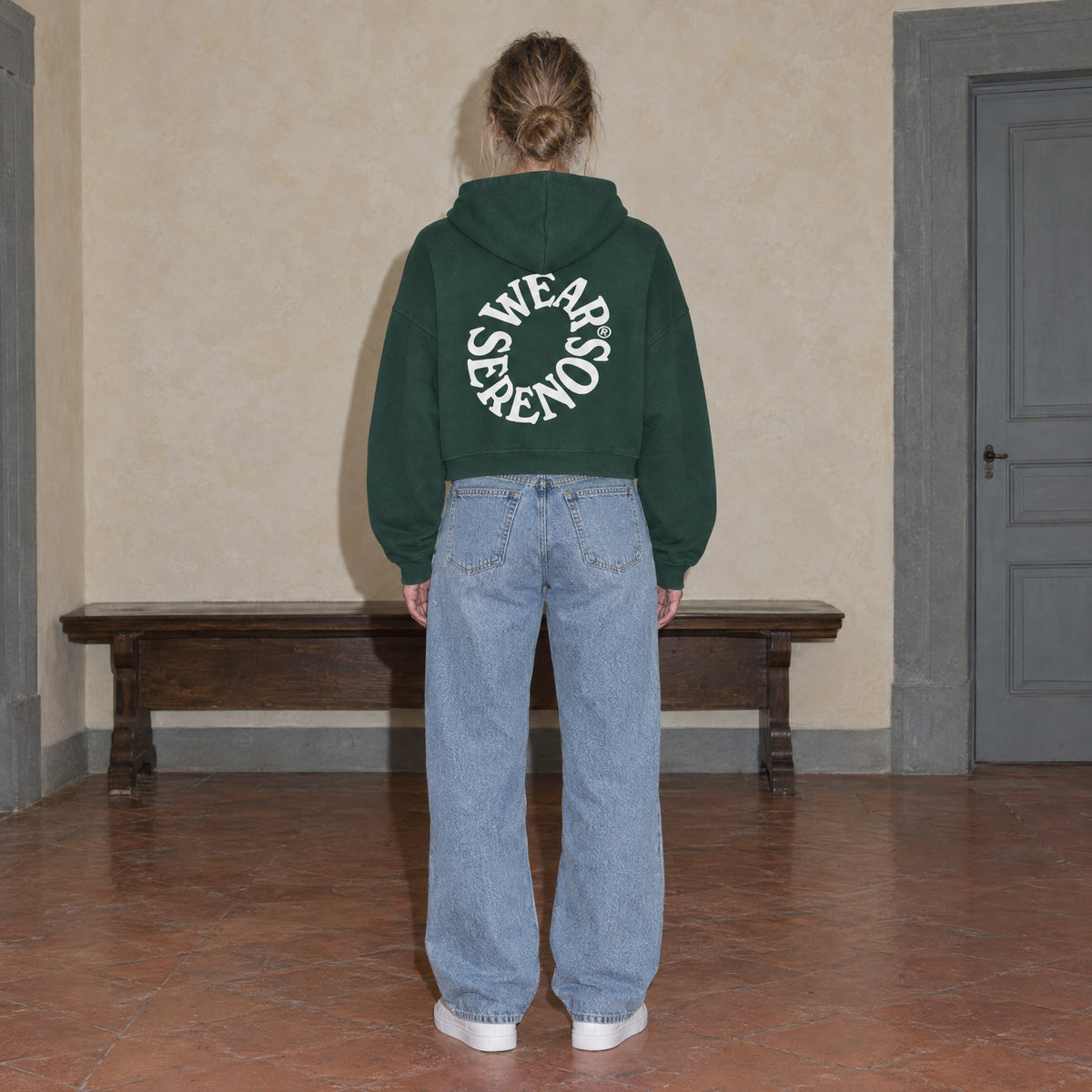 Spiral Oversized Boxy Hoodie
