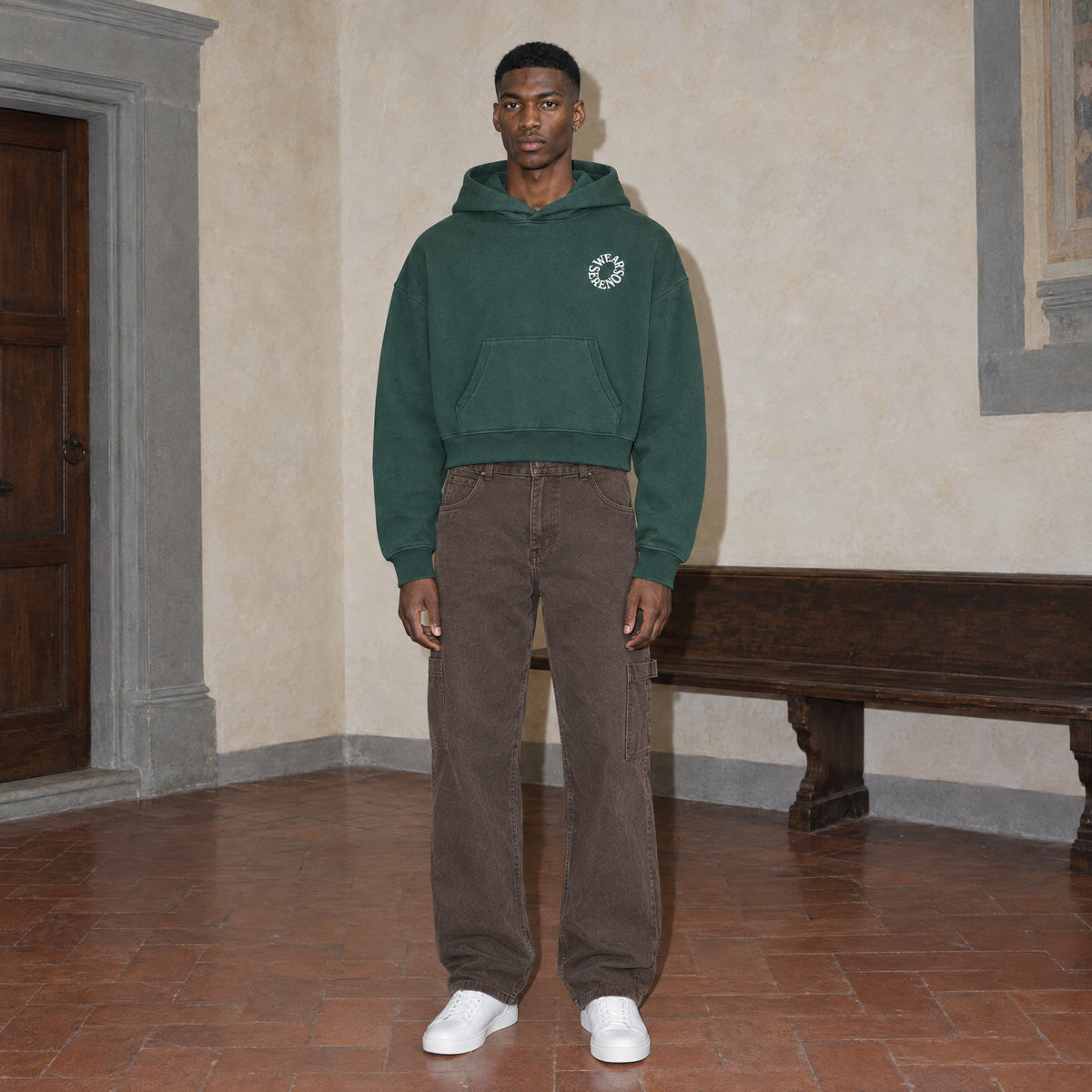 Spiral Oversized Boxy Hoodie