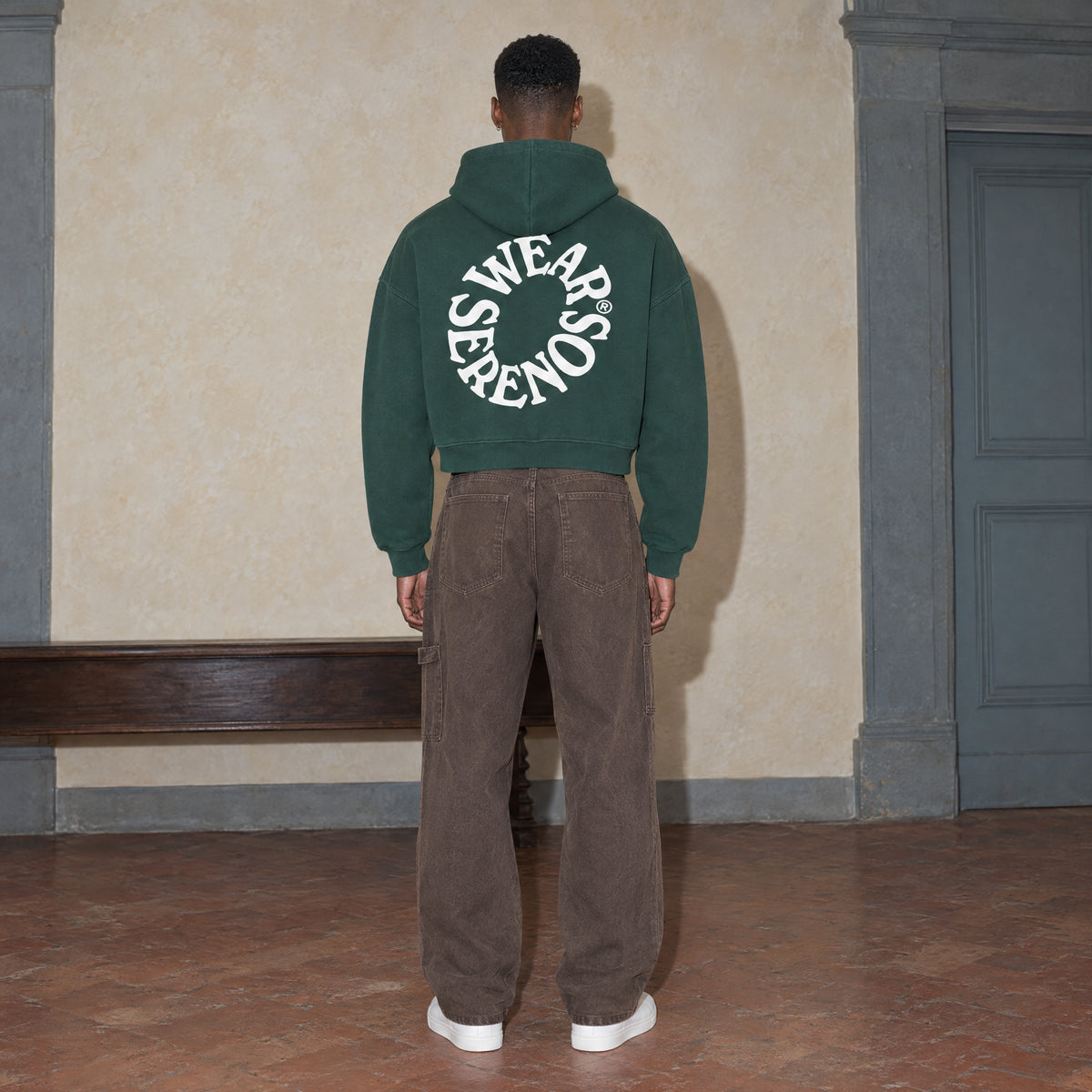 Spiral Oversized Boxy Hoodie