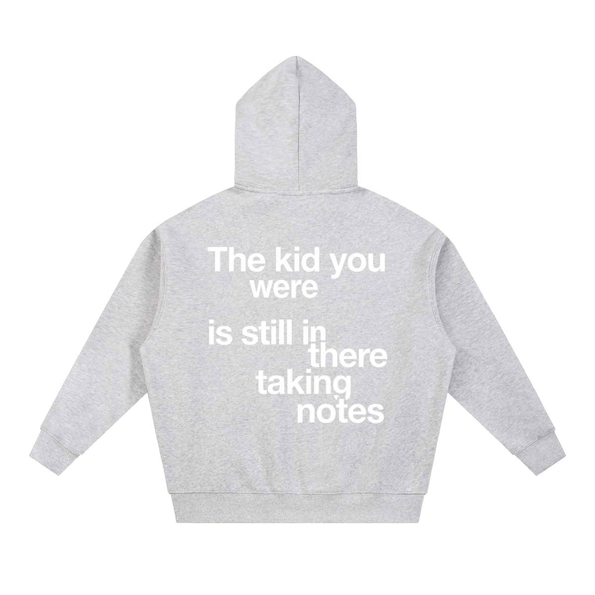 Notes Zip Hoodie