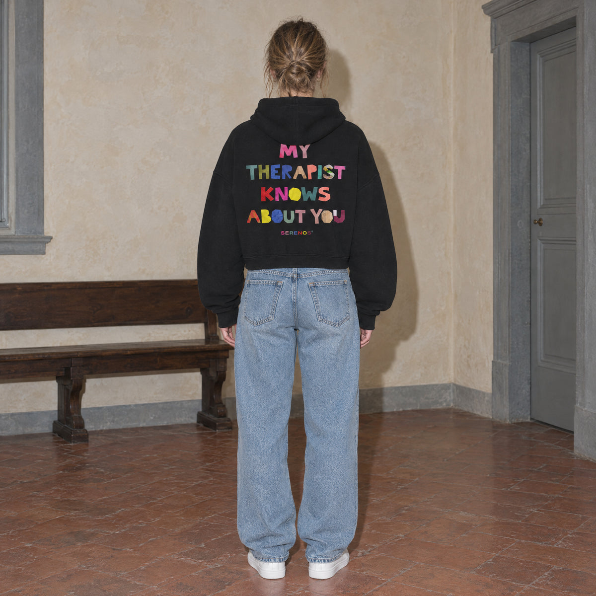 Therapist Oversized Boxy Hoodie