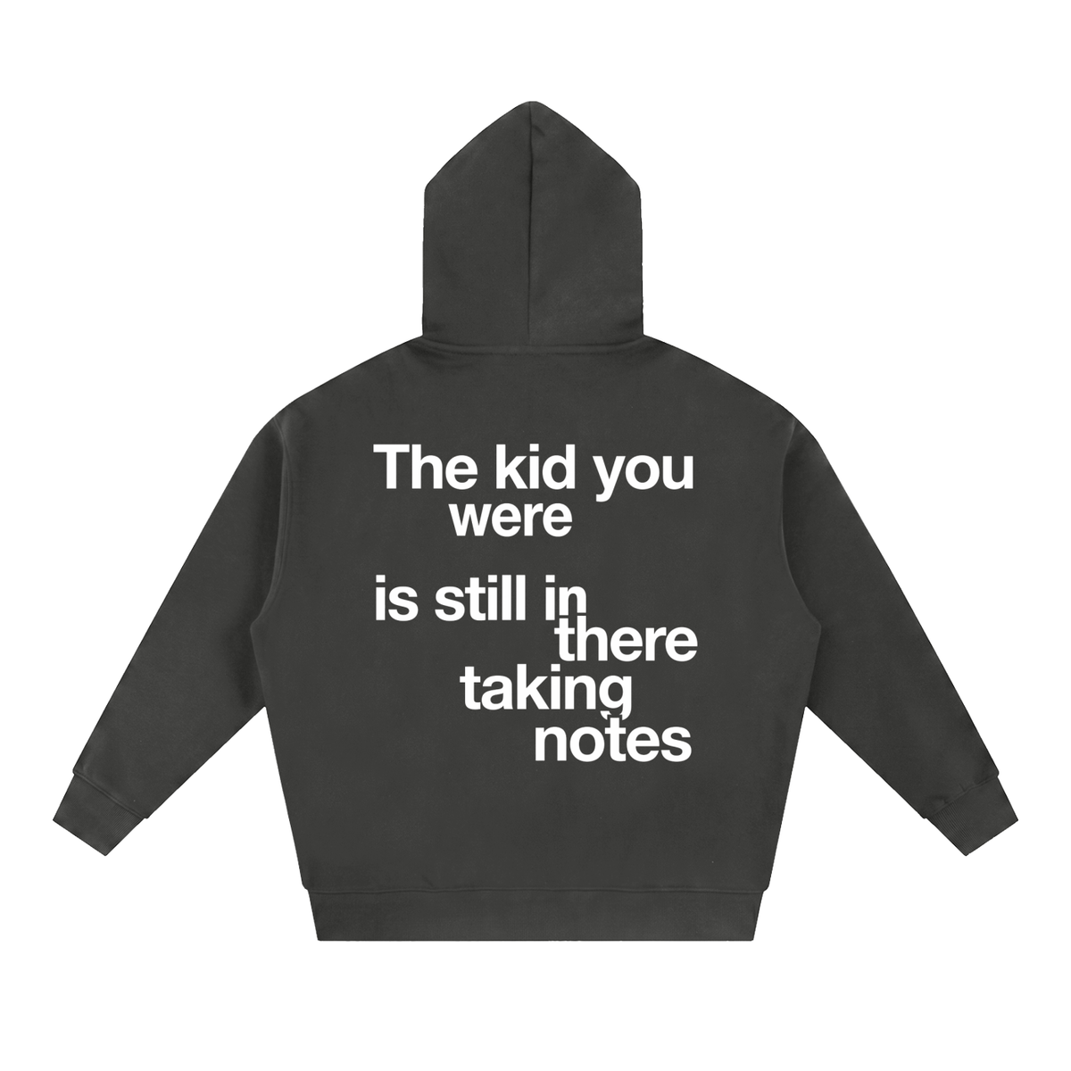 Notes Zip Hoodie