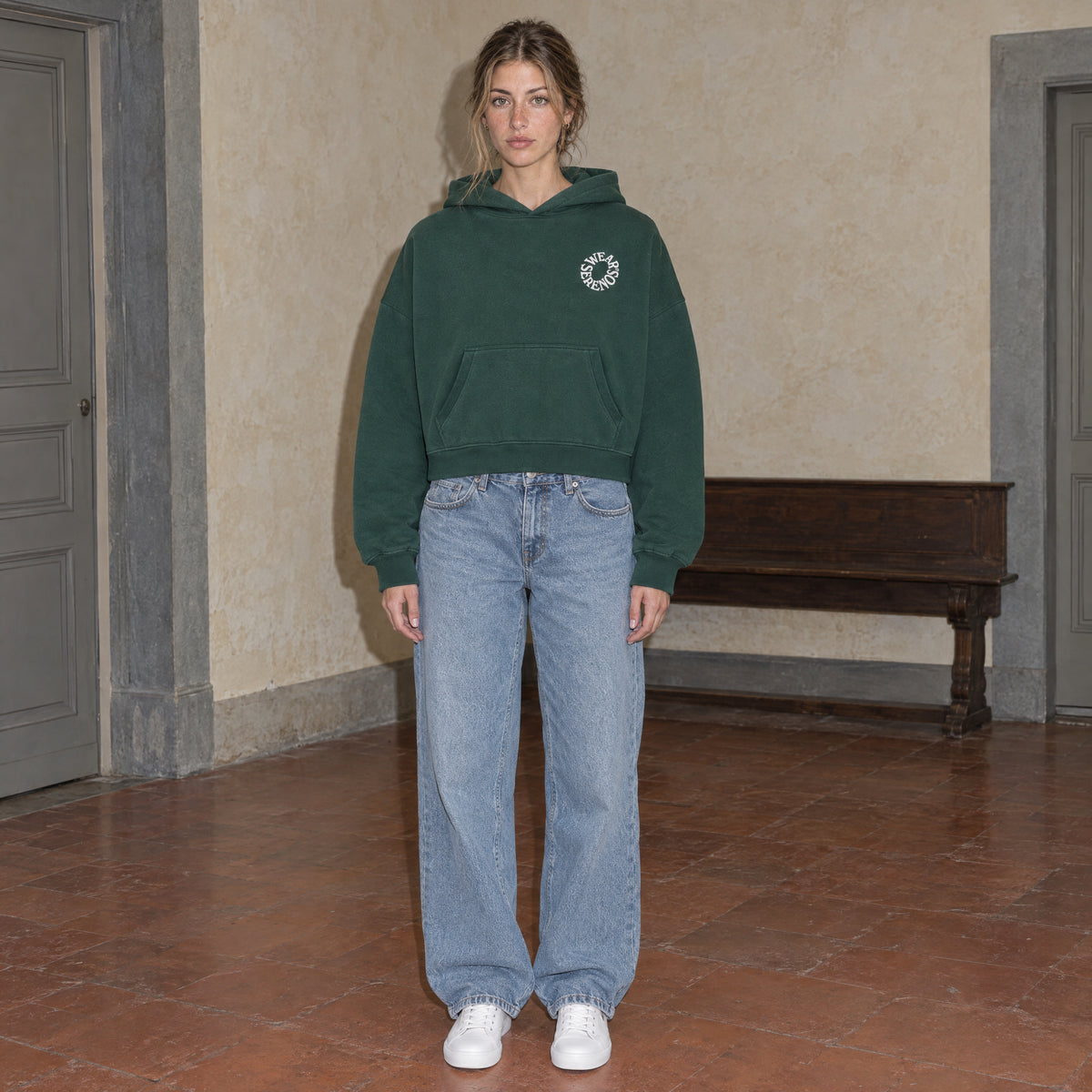 Spiral Oversized Boxy Hoodie