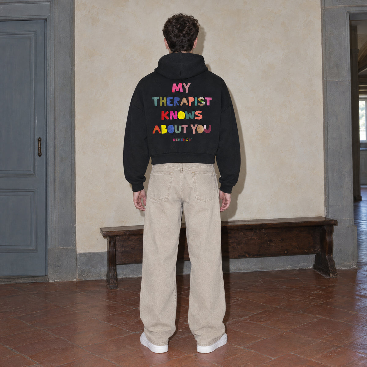 Therapist Oversized Boxy Hoodie