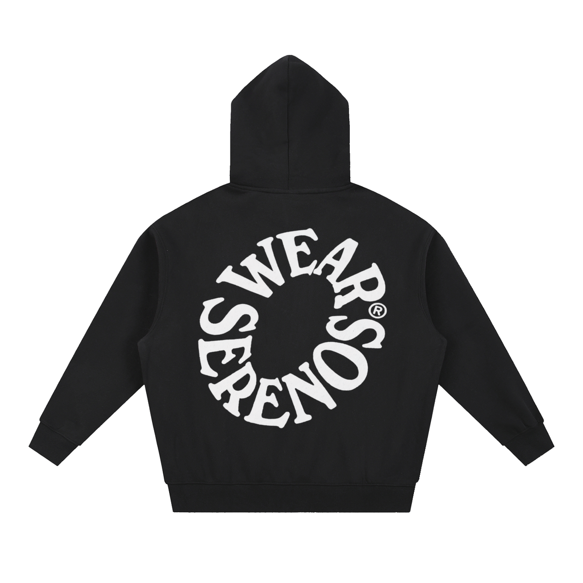 Spiral Oversized Boxy Hoodie