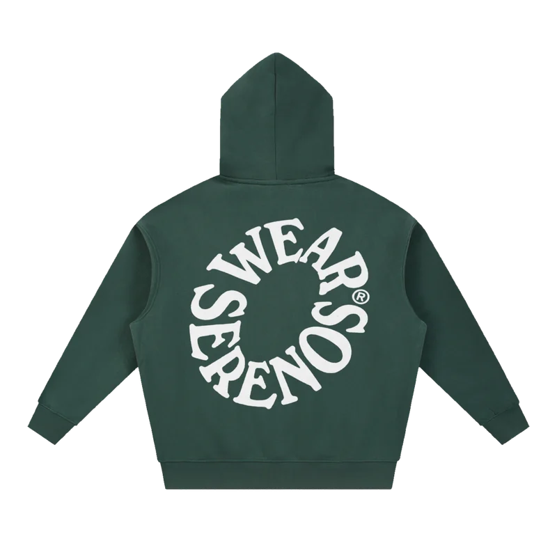 Spiral Oversized Boxy Hoodie