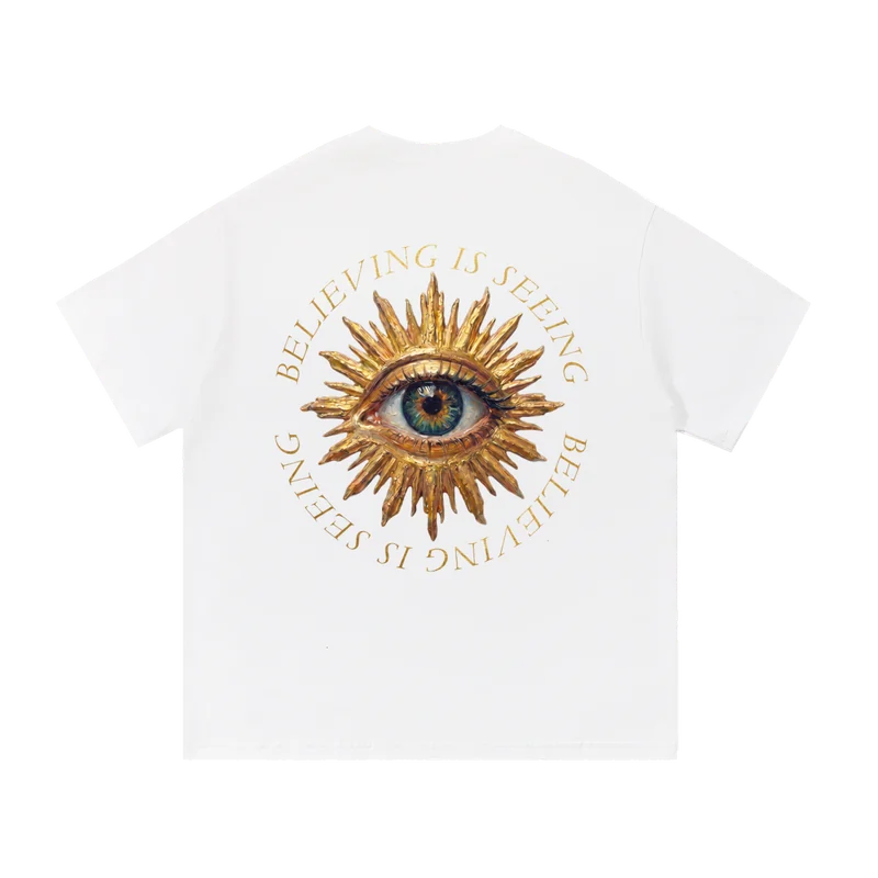 Believing T-shirt White