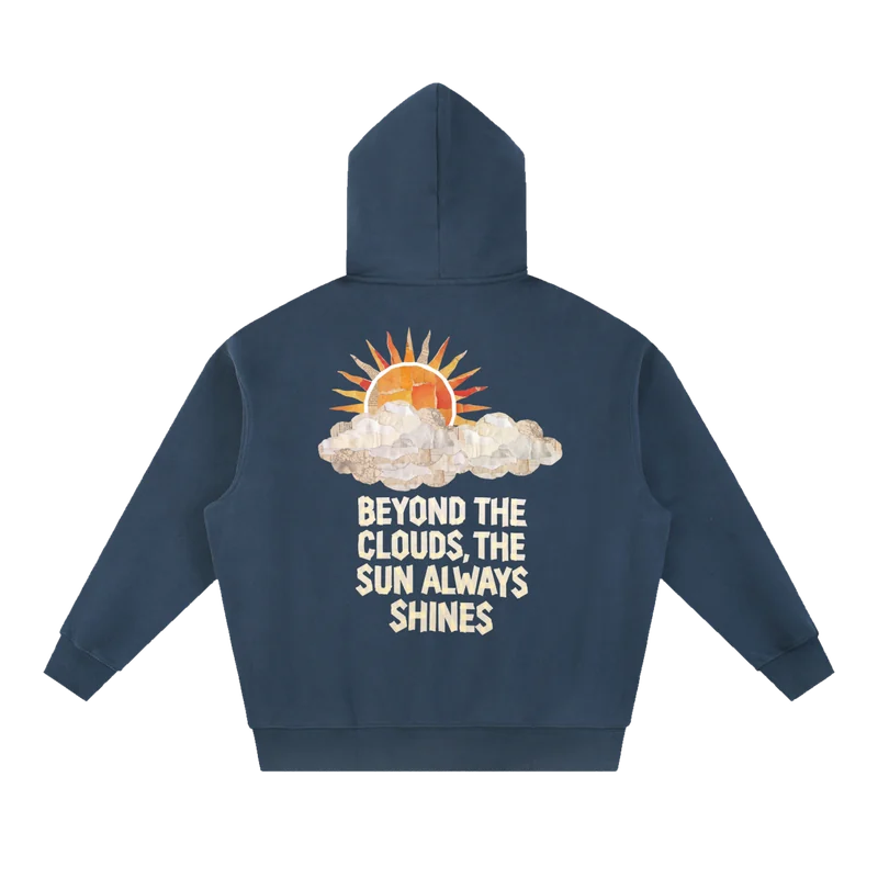 Sun Above Oversized Boxy Hoodie