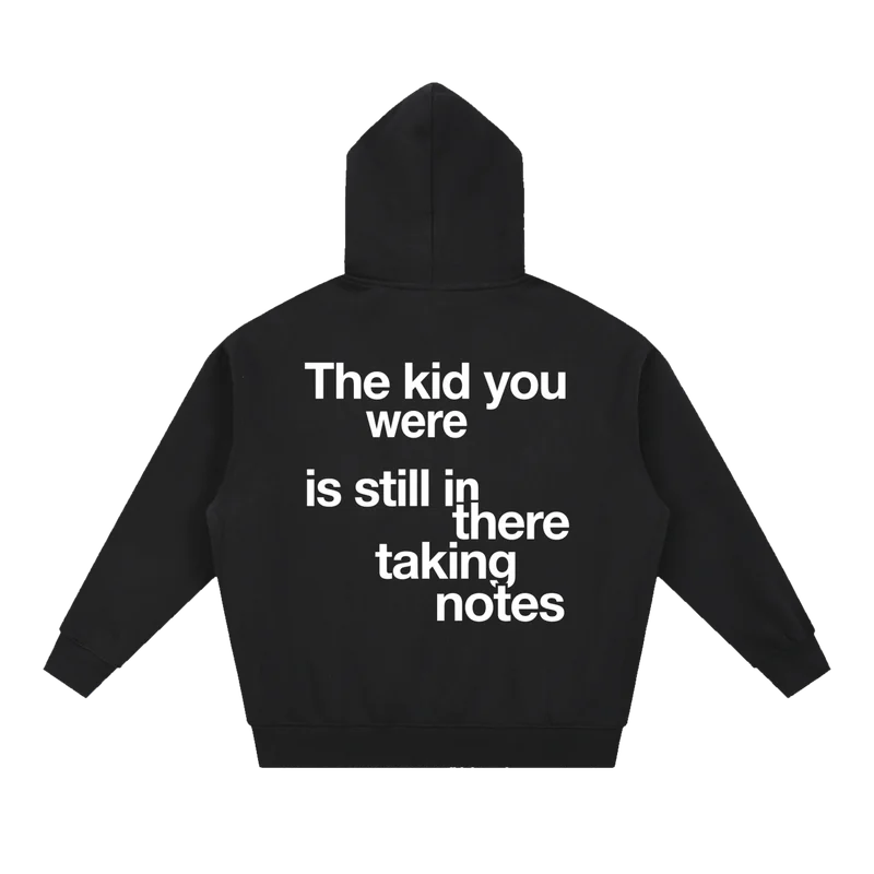 Notes Zip Hoodie